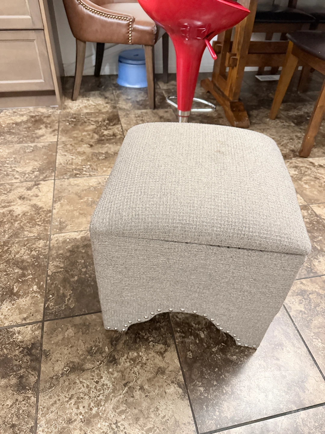 Storage Ottoman Footrest