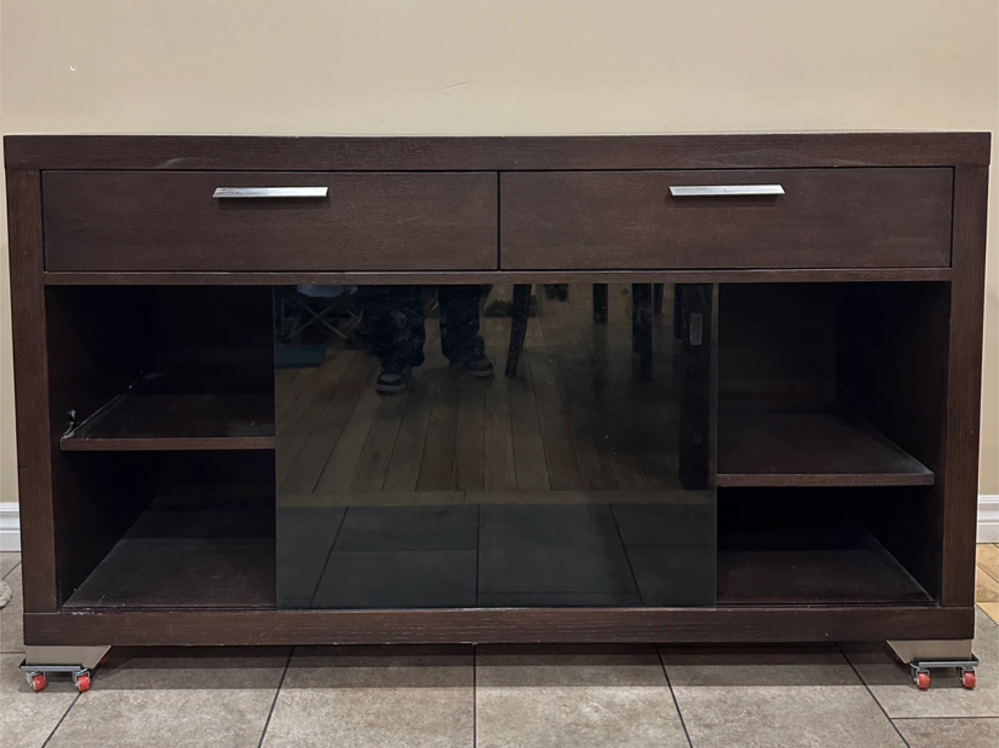 Modern Wood Sideboard / Media Console Cabinet  (CAN DELIVER) - photo 2