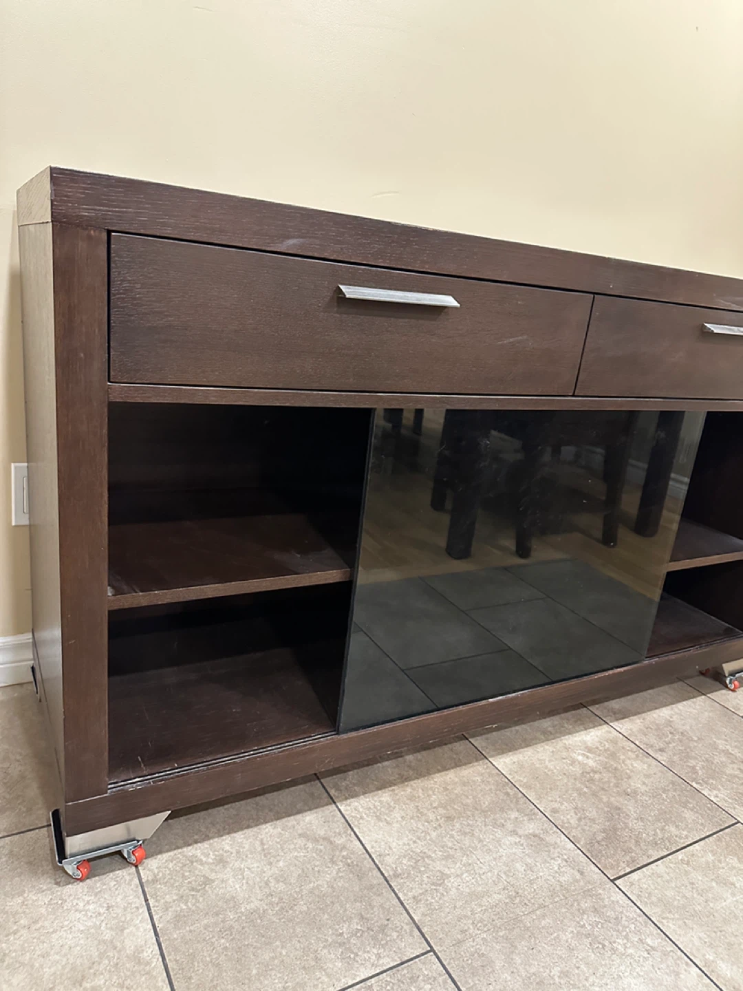 Modern Wood Sideboard / Media Console Cabinet  (CAN DELIVER) - photo 4