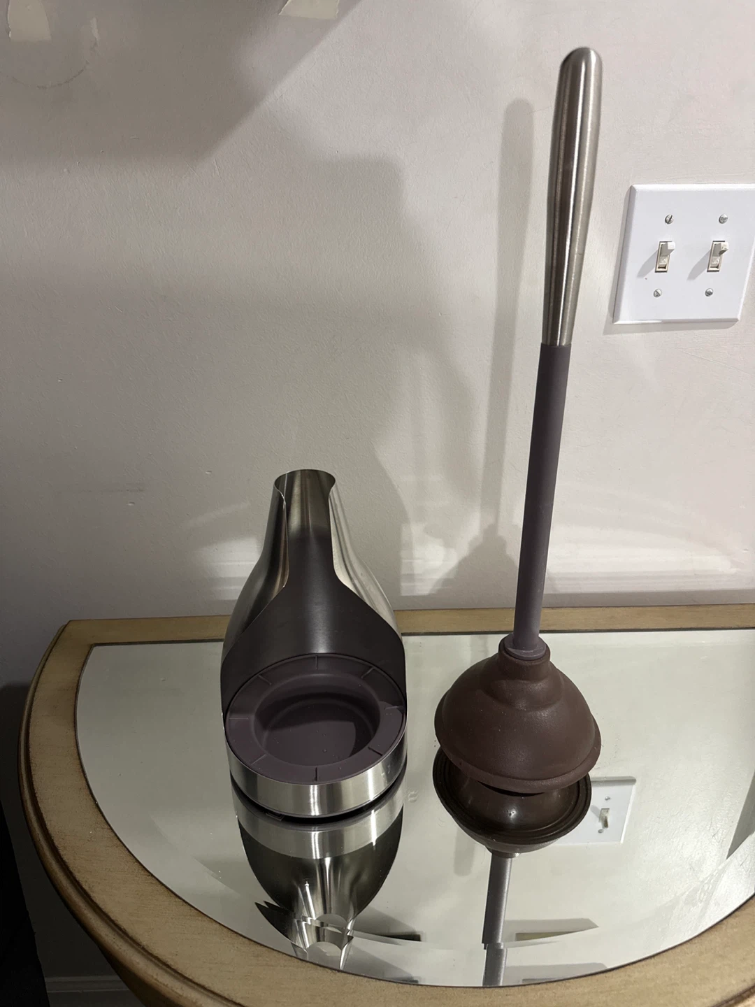 Toilet Plunger with Holder - photo 3