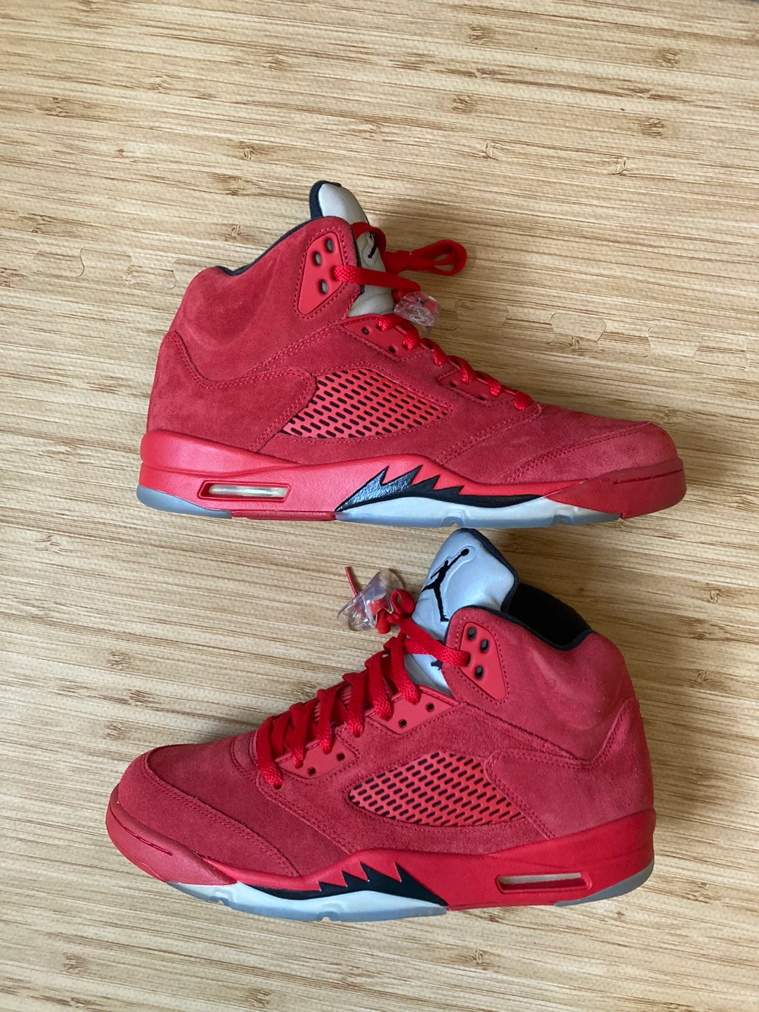 Jordan 5 retro red suade - photo 2