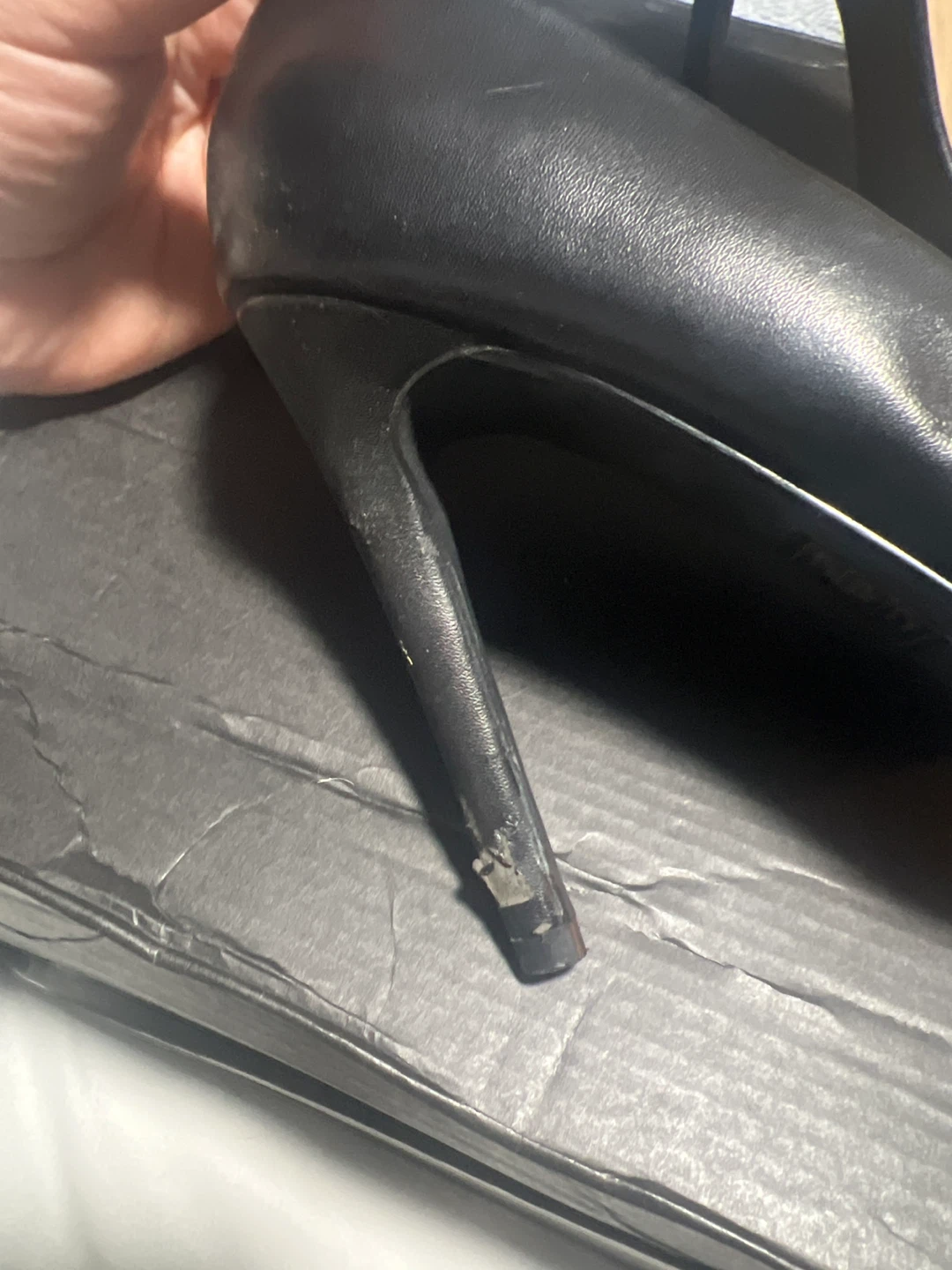 Call It Spring Black Stiletto Heels - Size 7.5 - photo 2