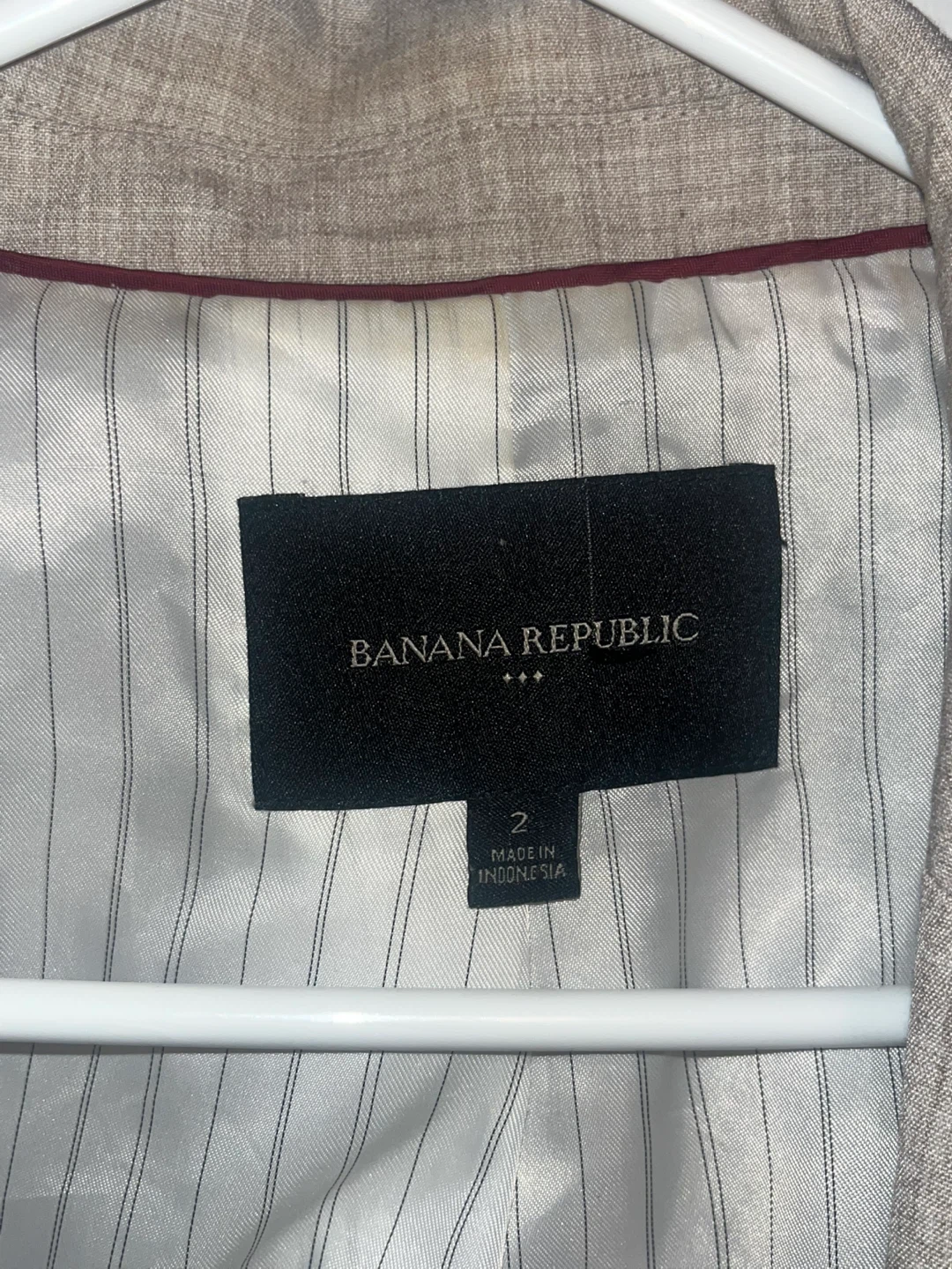 Banana Republic Women's Blazer Size 2