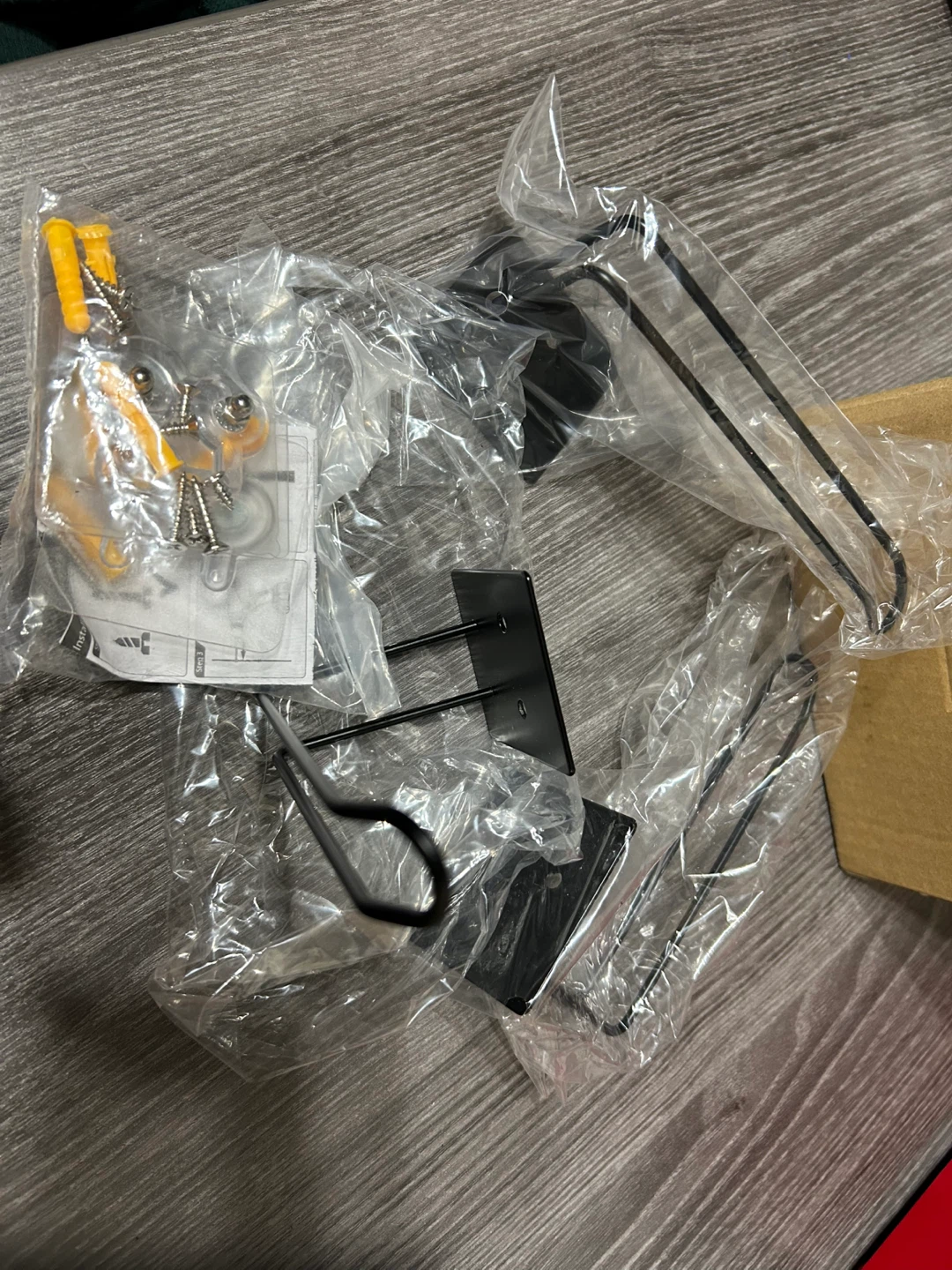 New-3-Pack Black Metal Hat Rack Holder - photo 4