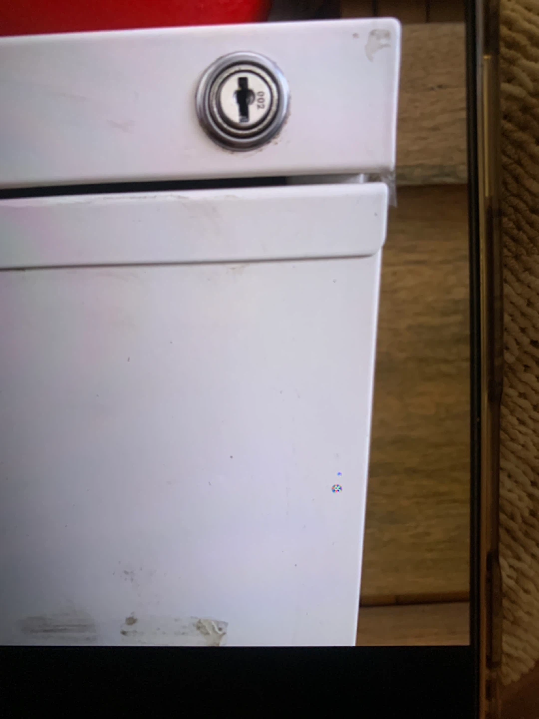 White 3-Drawer Filing Cabinet - photo 2