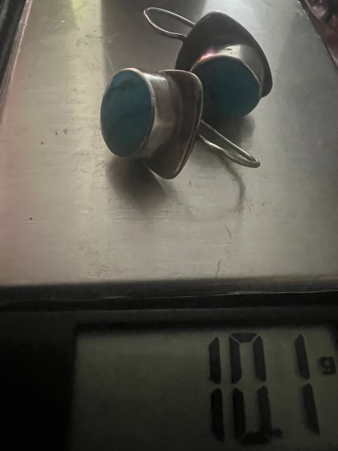 925 Sterling Silver Turquoise Earrings - photo 4