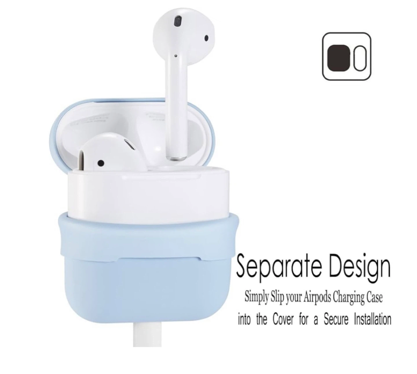 Airpods Case, Protective Ultra-Thin Soft Silicone - photo 3