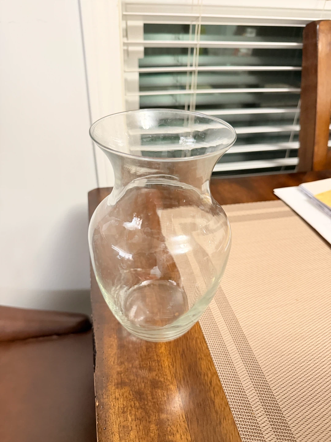 Clear Glass Bud Vase