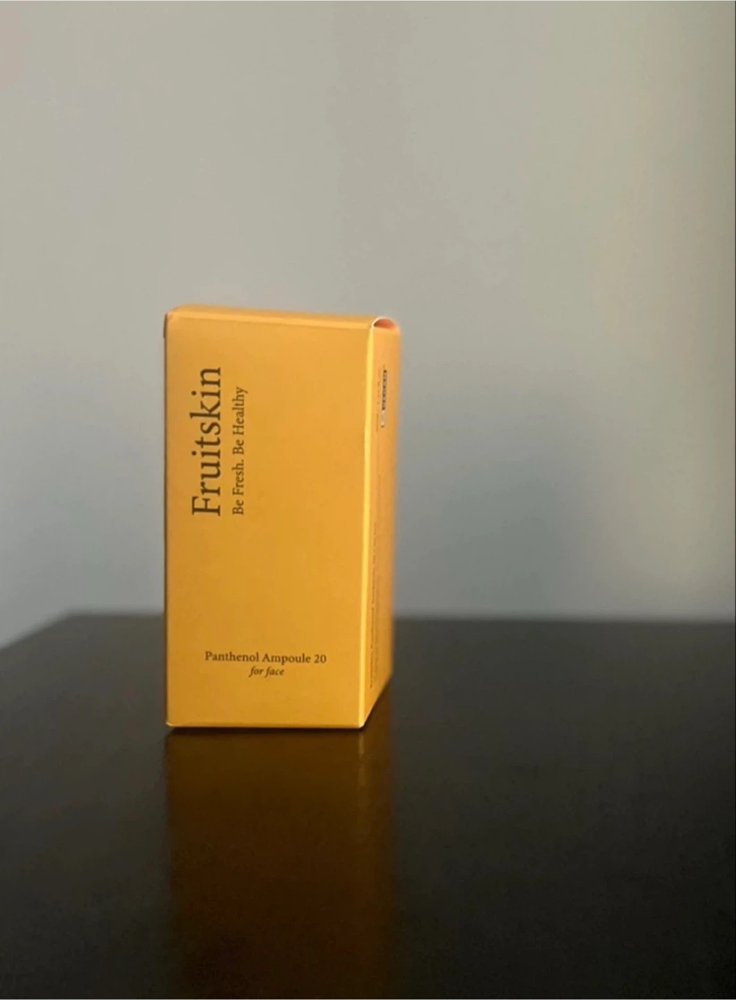 Fruitskin Panthenol Ampoule 20 for Face 🏆