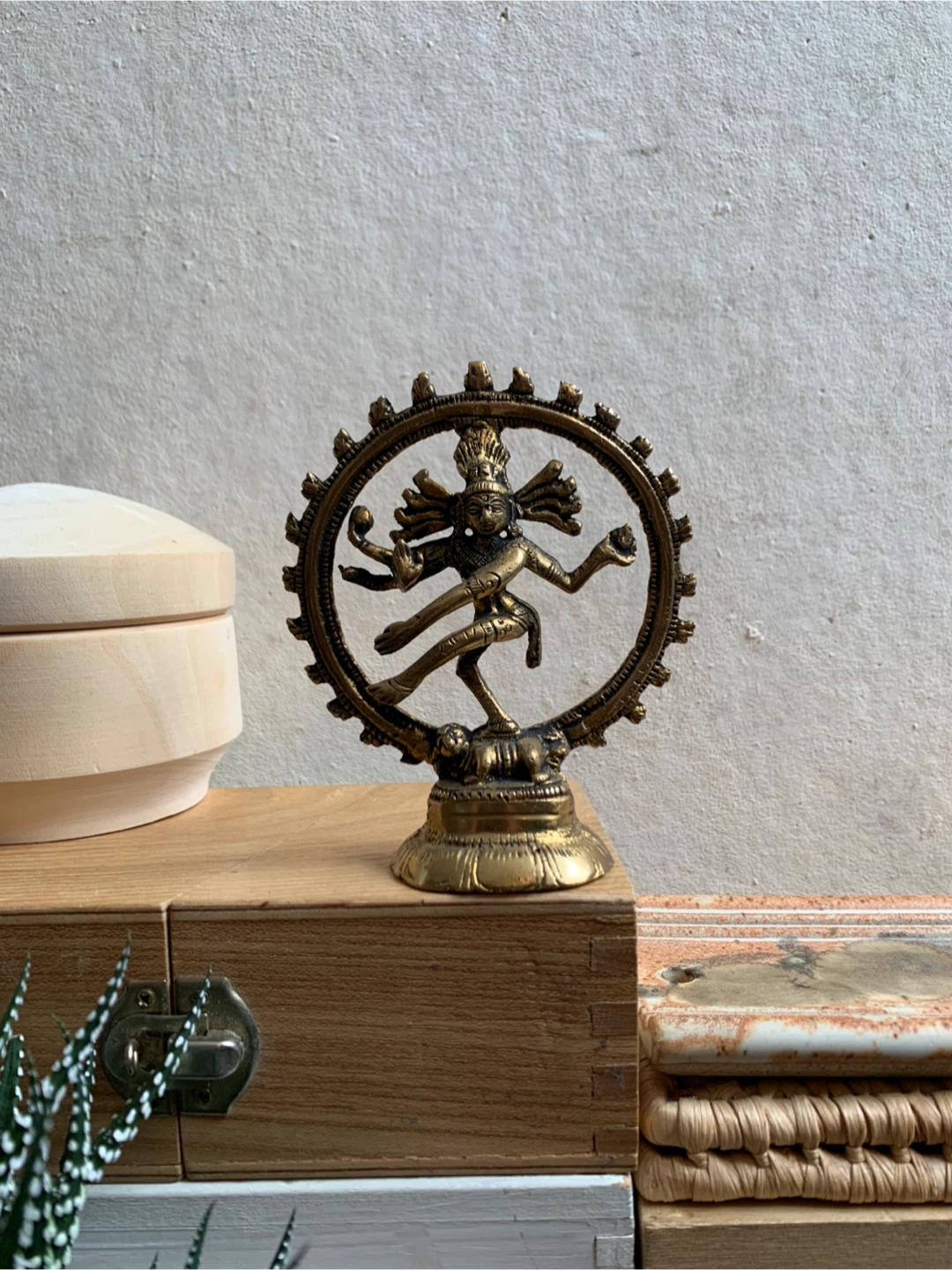 Brass Nataraja Statue - photo 3