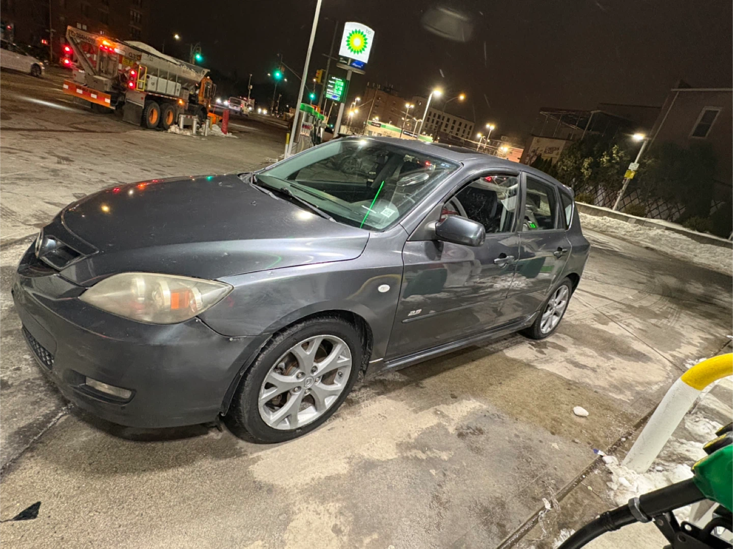 2009 Mazda 3 Gray Hatchback