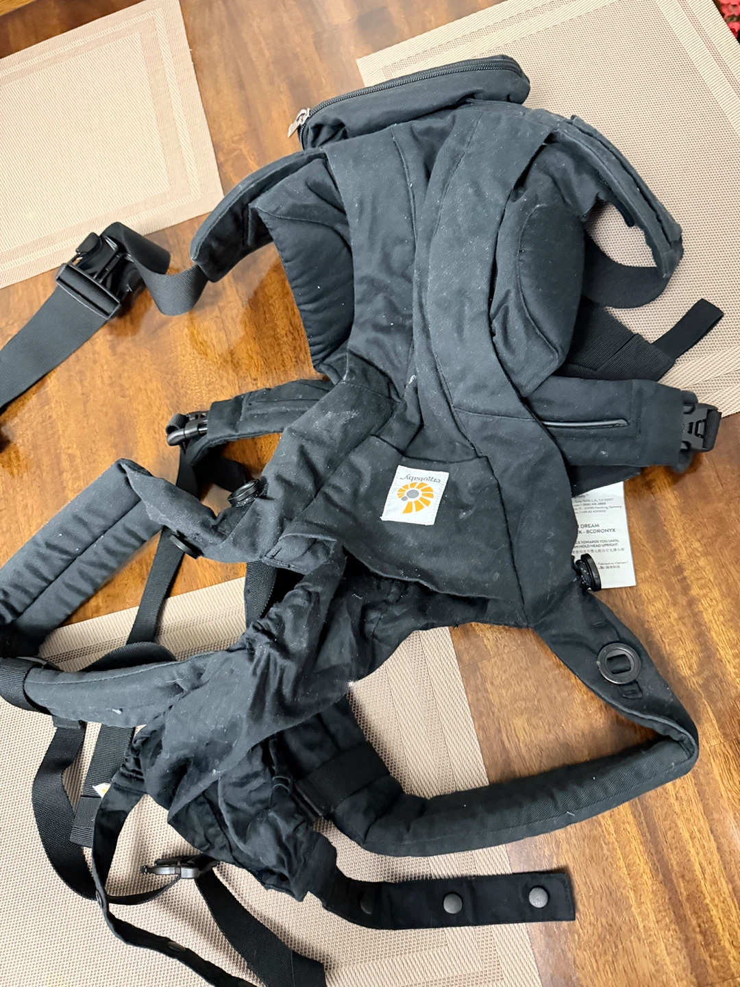 Ergobaby Black Baby Carrier