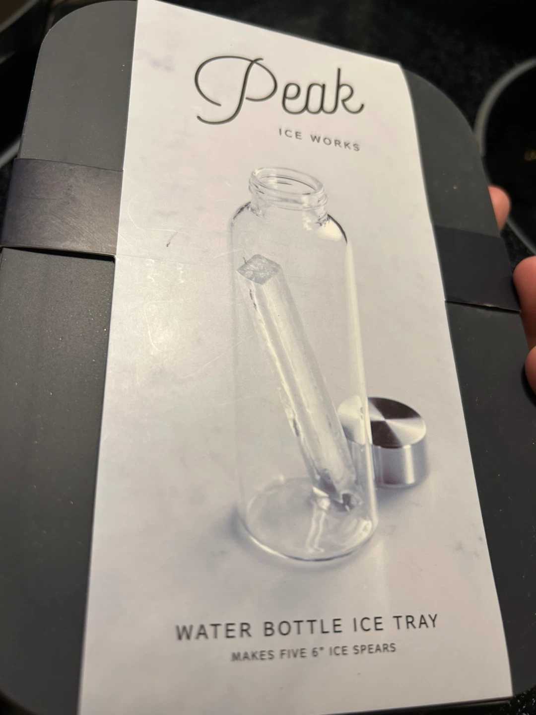Peak Ice Works Water Bottle Ice Tray - Makes Five 6" Ice Spears - photo 4