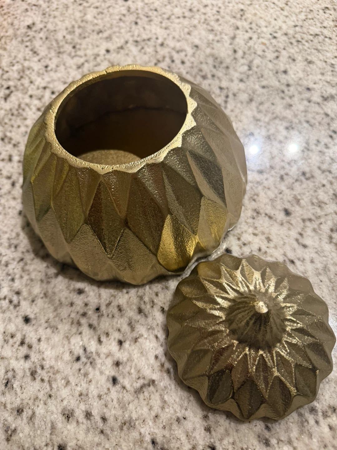 Gold metal Trinket Box - photo 3