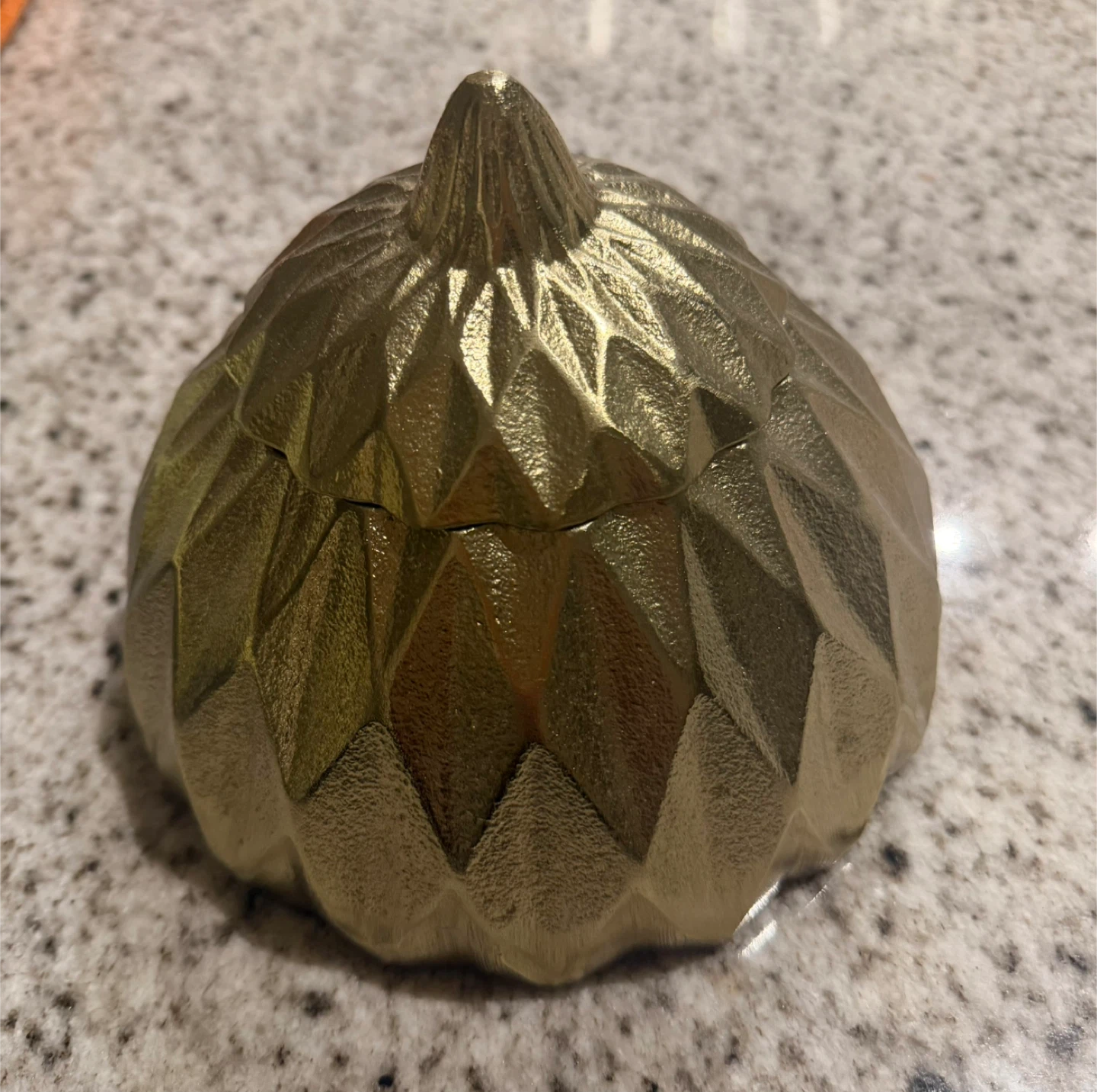 Gold metal Trinket Box - photo 2