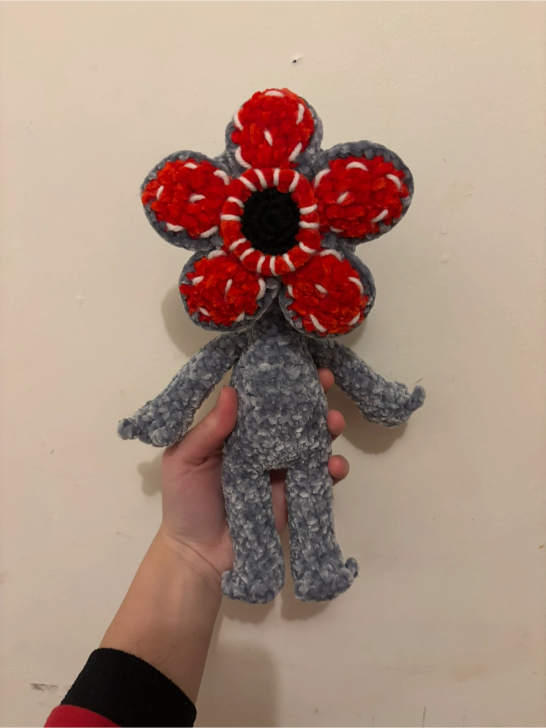 Crocheted Demogorgon Plush Toy