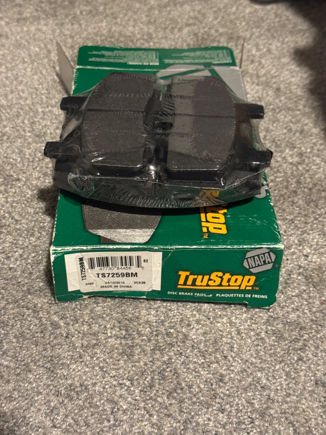 TruStop TS7259BM Disc Brake Pads