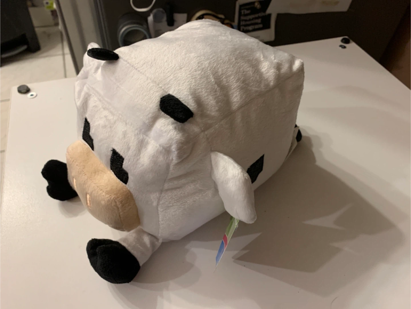 Pixel Cube Cow Plush 🏆