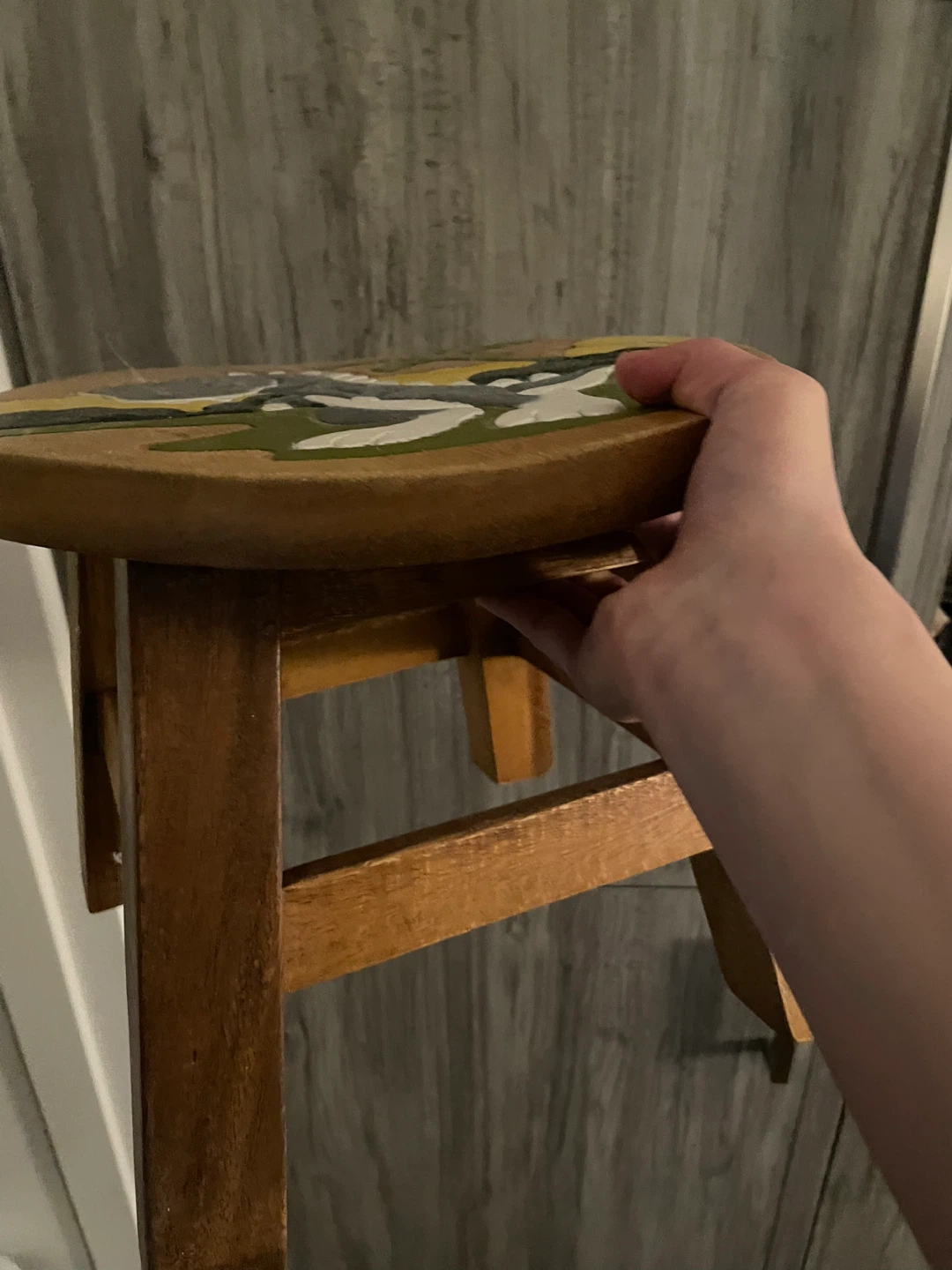 Handcraft Wooden Dinosaur Stool Thailand - photo 2