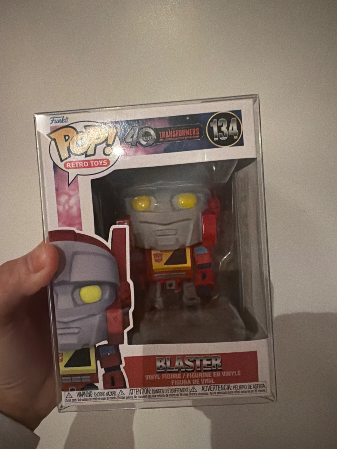 Funko Pop! Transformers Blaster Vinyl Figure #134