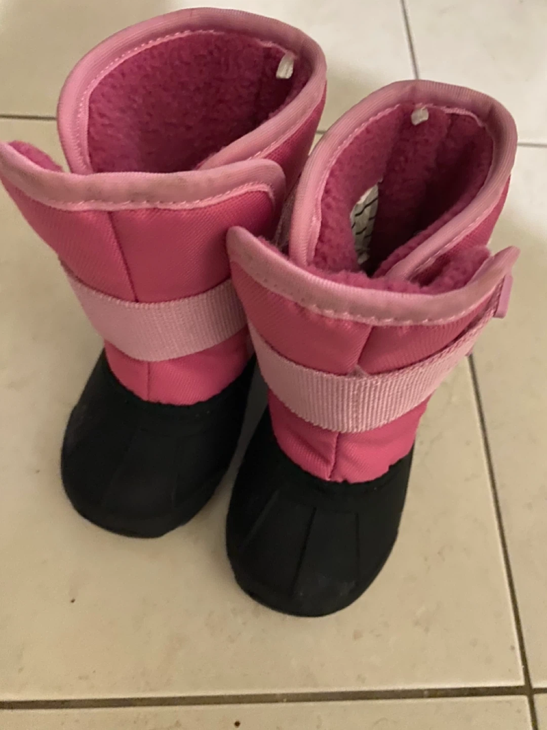 Pink Snow Boots Size 5