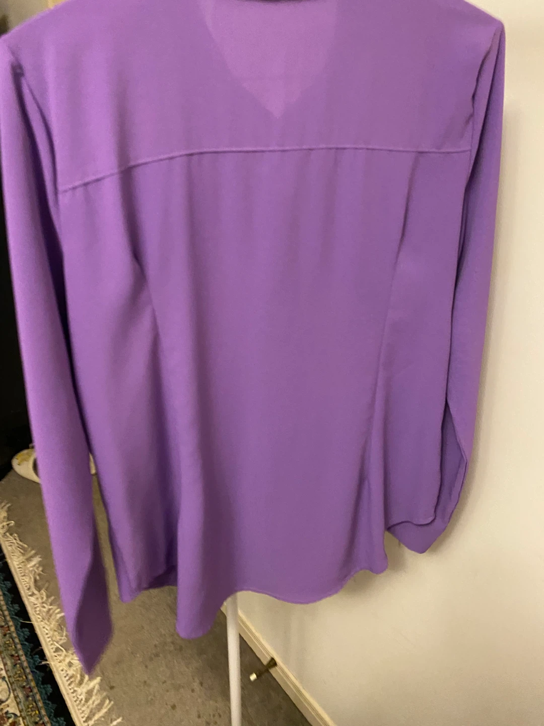 SHEIN Purple Button-Up Shirt - photo 2