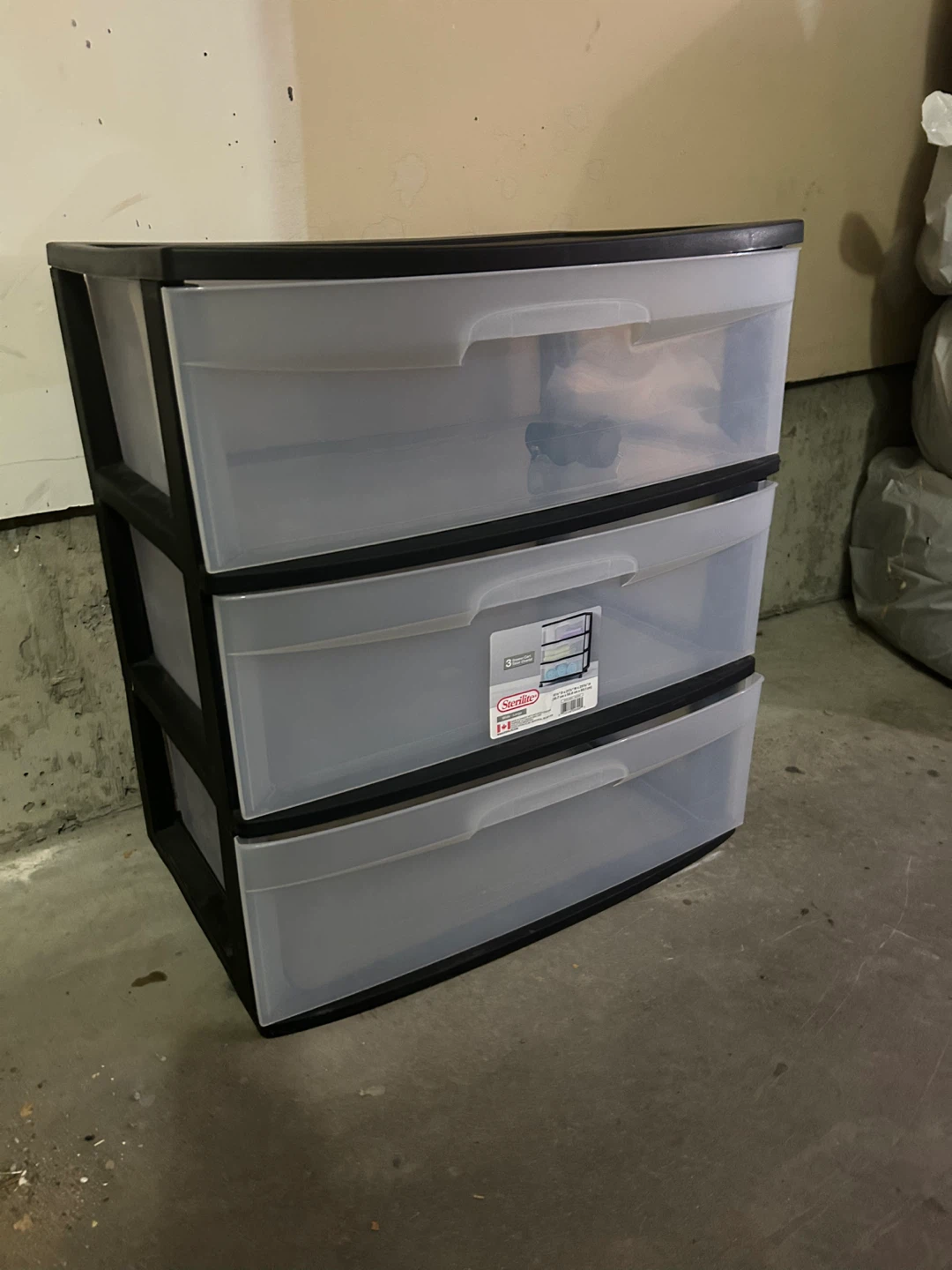 Sterilite 3 Drawer Cart