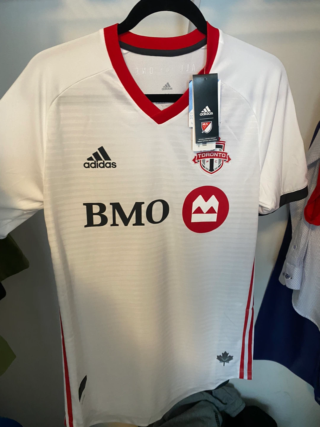Adidas Toronto FC 2019 MLS Soccer Jersey - Size Medium