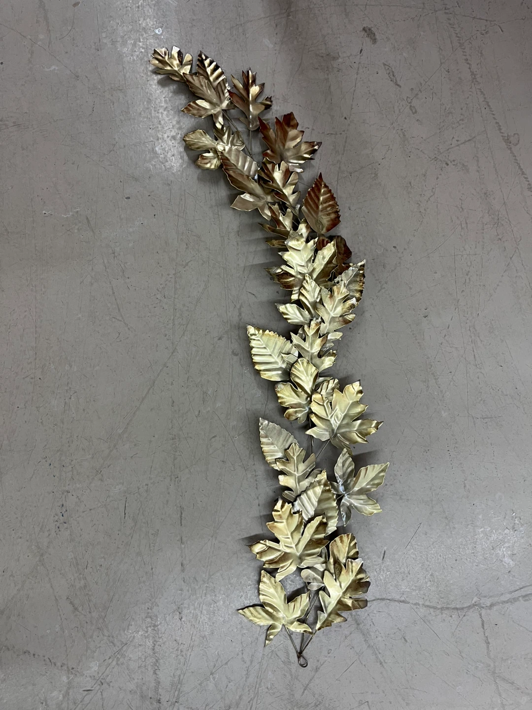 Gold Leaf Garland Decoration