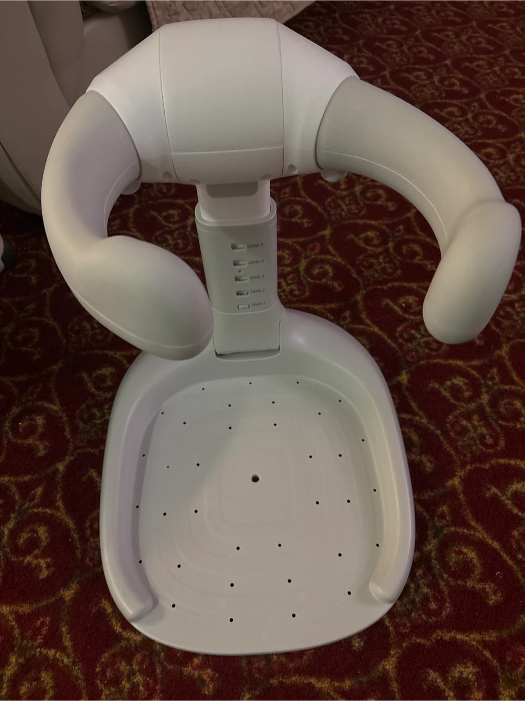 White Baby Swing Seat
