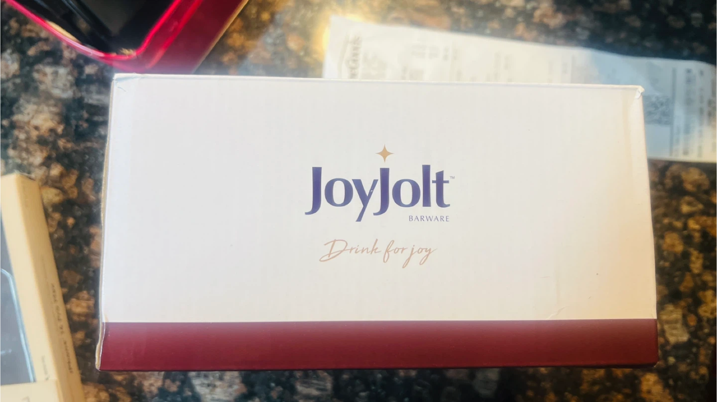JoyJolt Stemless Wine Glasses - Set of 4 - photo 2