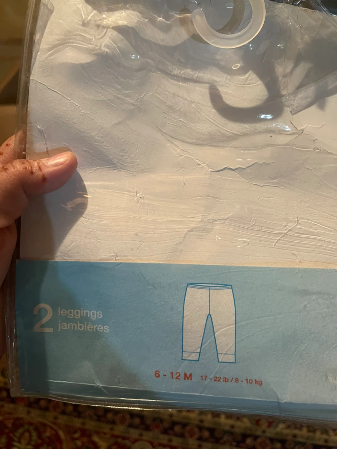 🏆 2 Pack Baby Leggings - 6-12 Months - photo 3