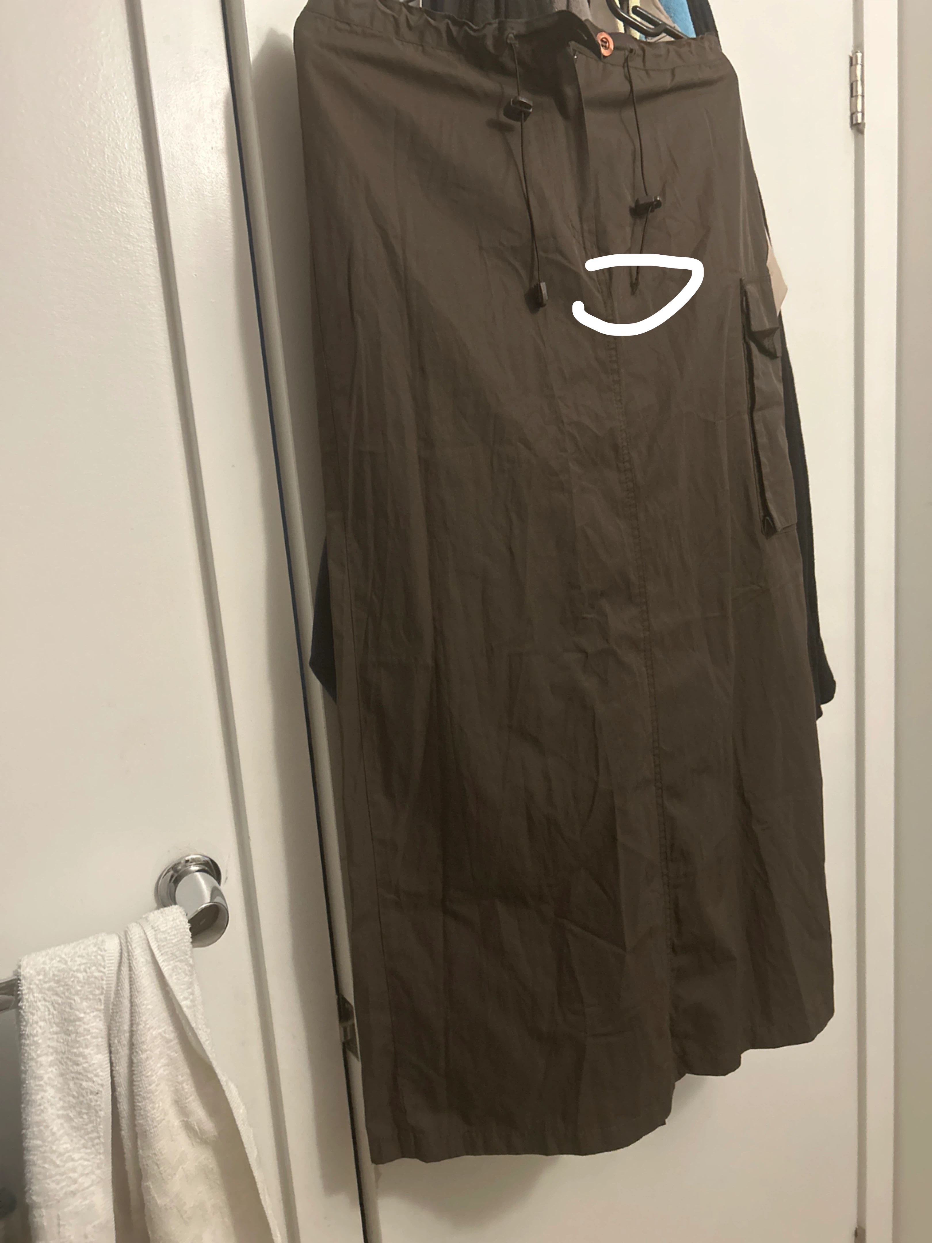 Brown Cargo Skirt - photo 2
