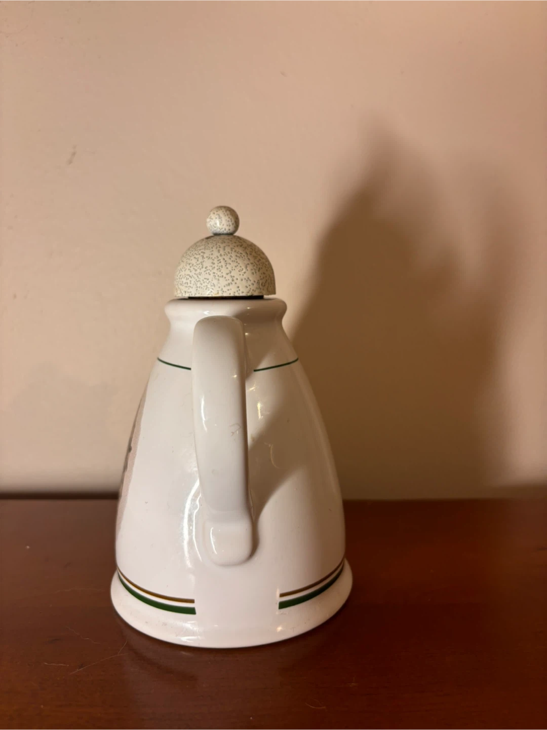 Savory Thyme Stoneware Pitcher with Lid – Country Kitchen Decor - photo 4