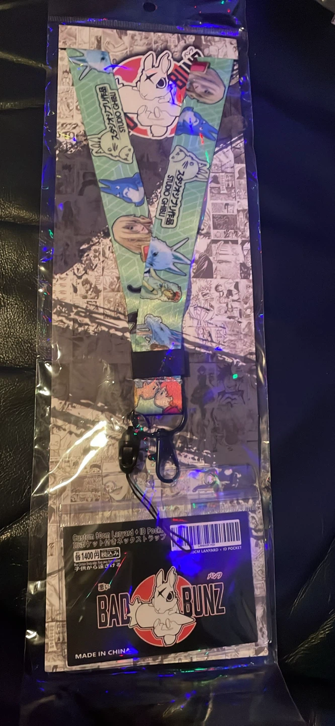 Custom 60cm Lanyard & ID Pocket - Bad Bunz