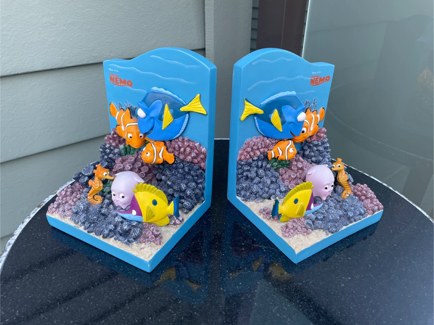 Finding Nemo Dory and Nemo Bookends - photo 2