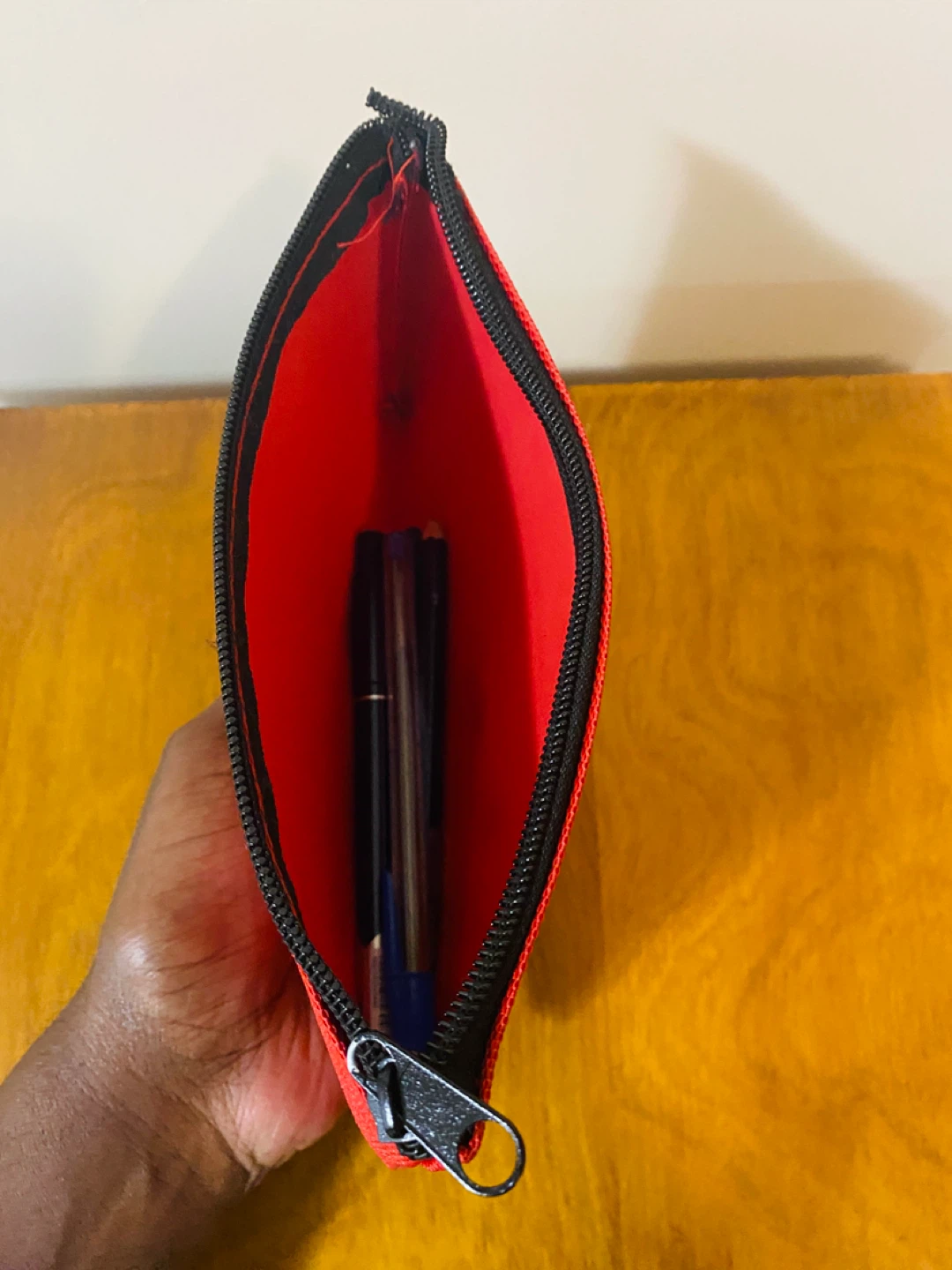 Red Pencil Case – Clean & Lightweight - photo 2
