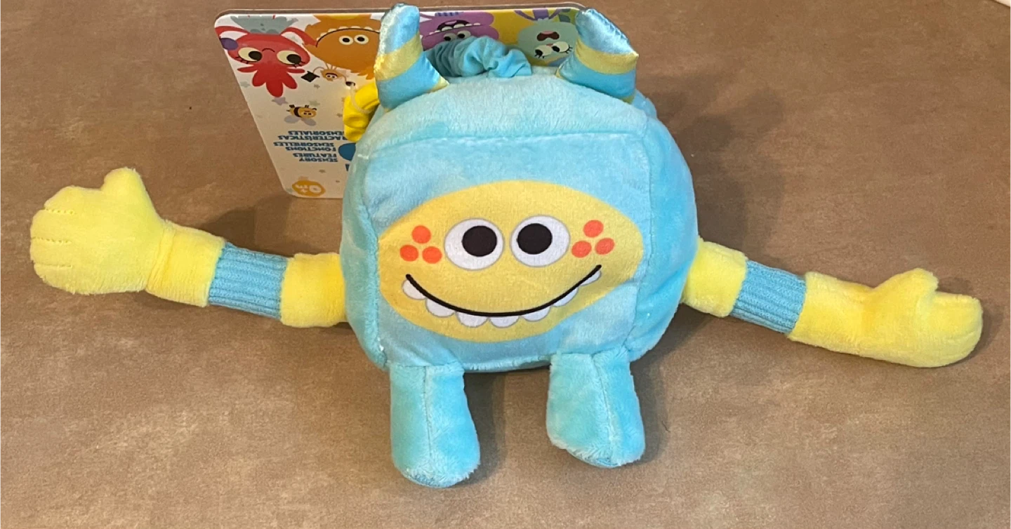 🏆 Super Simple Sensory Plush Toy with Crinkle and Ring - photo 2