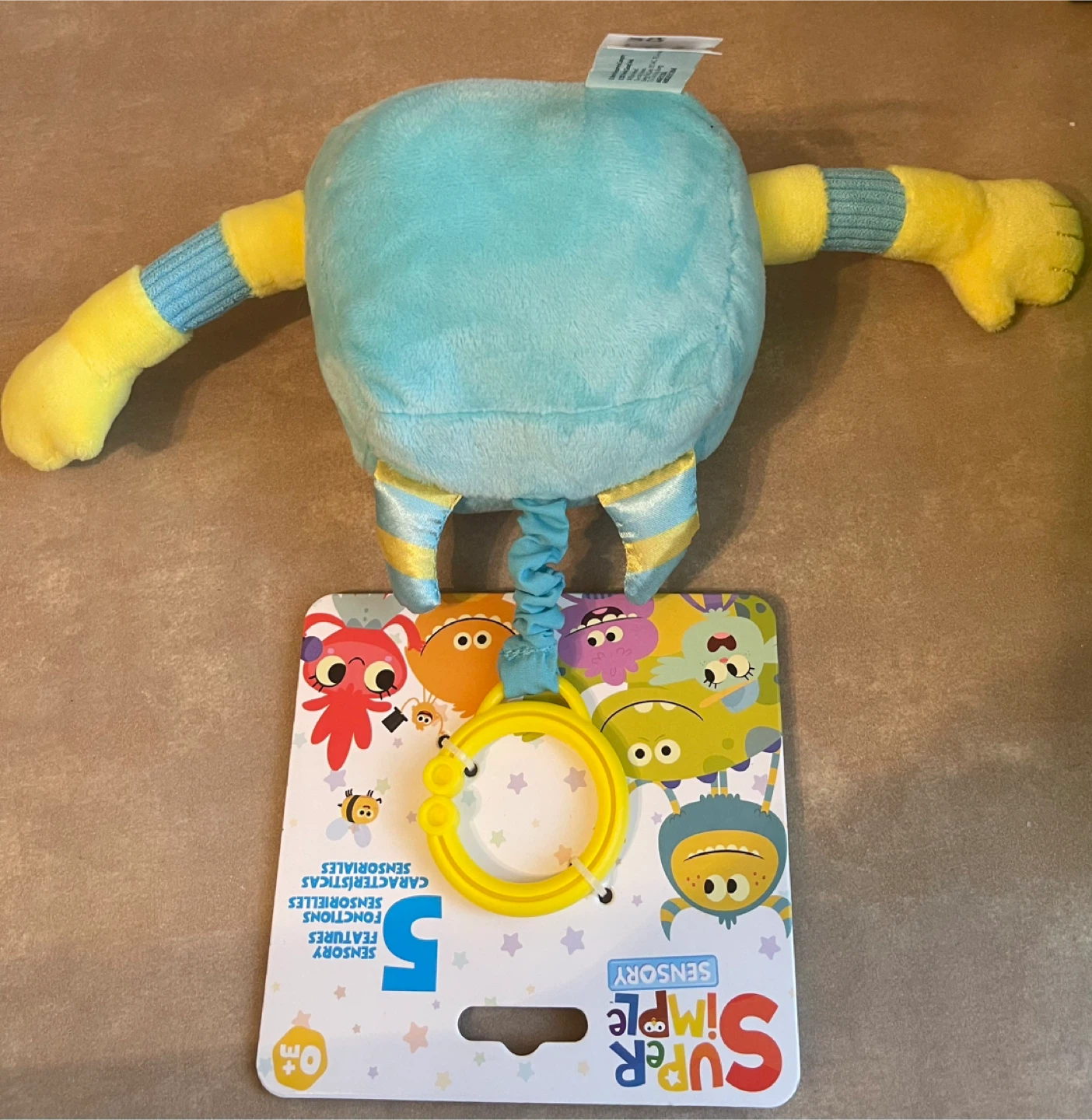 🏆 Super Simple Sensory Plush Toy with Crinkle and Ring - photo 4