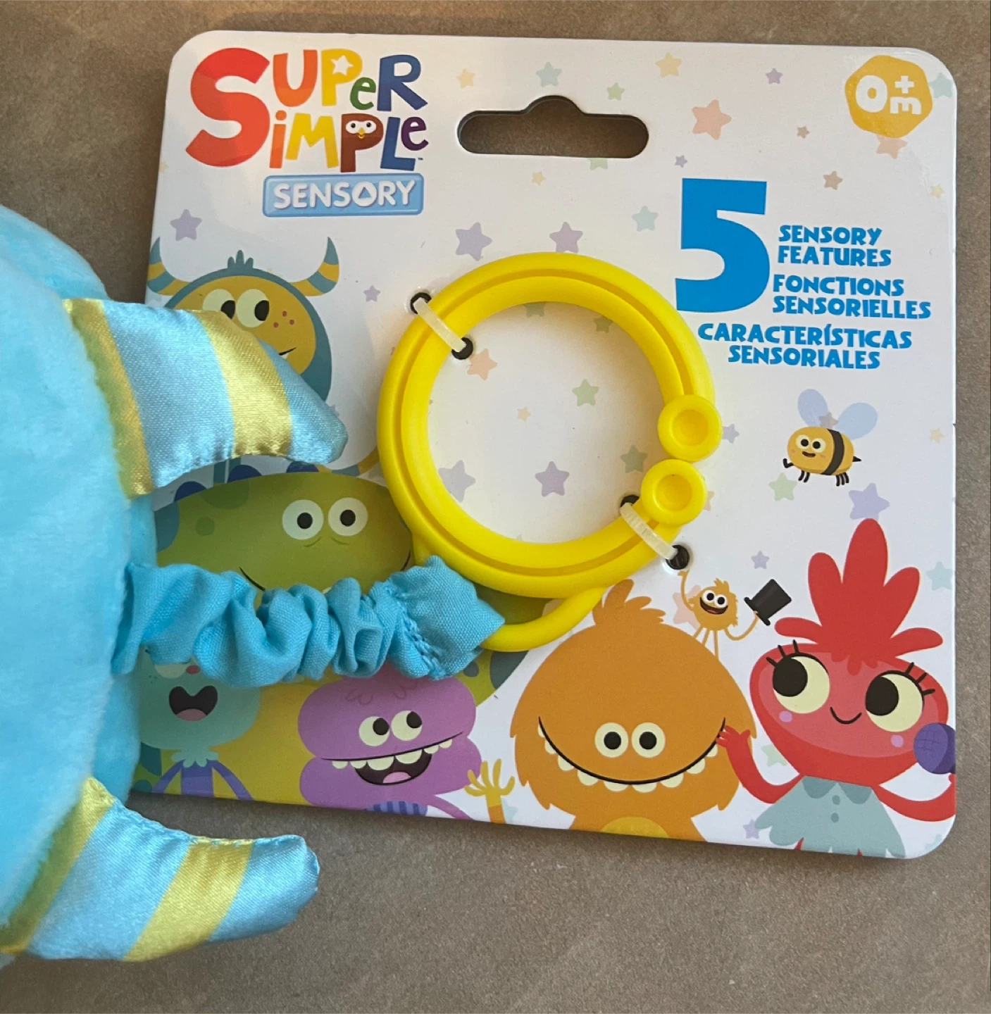 🏆 Super Simple Sensory Plush Toy with Crinkle and Ring - photo 3