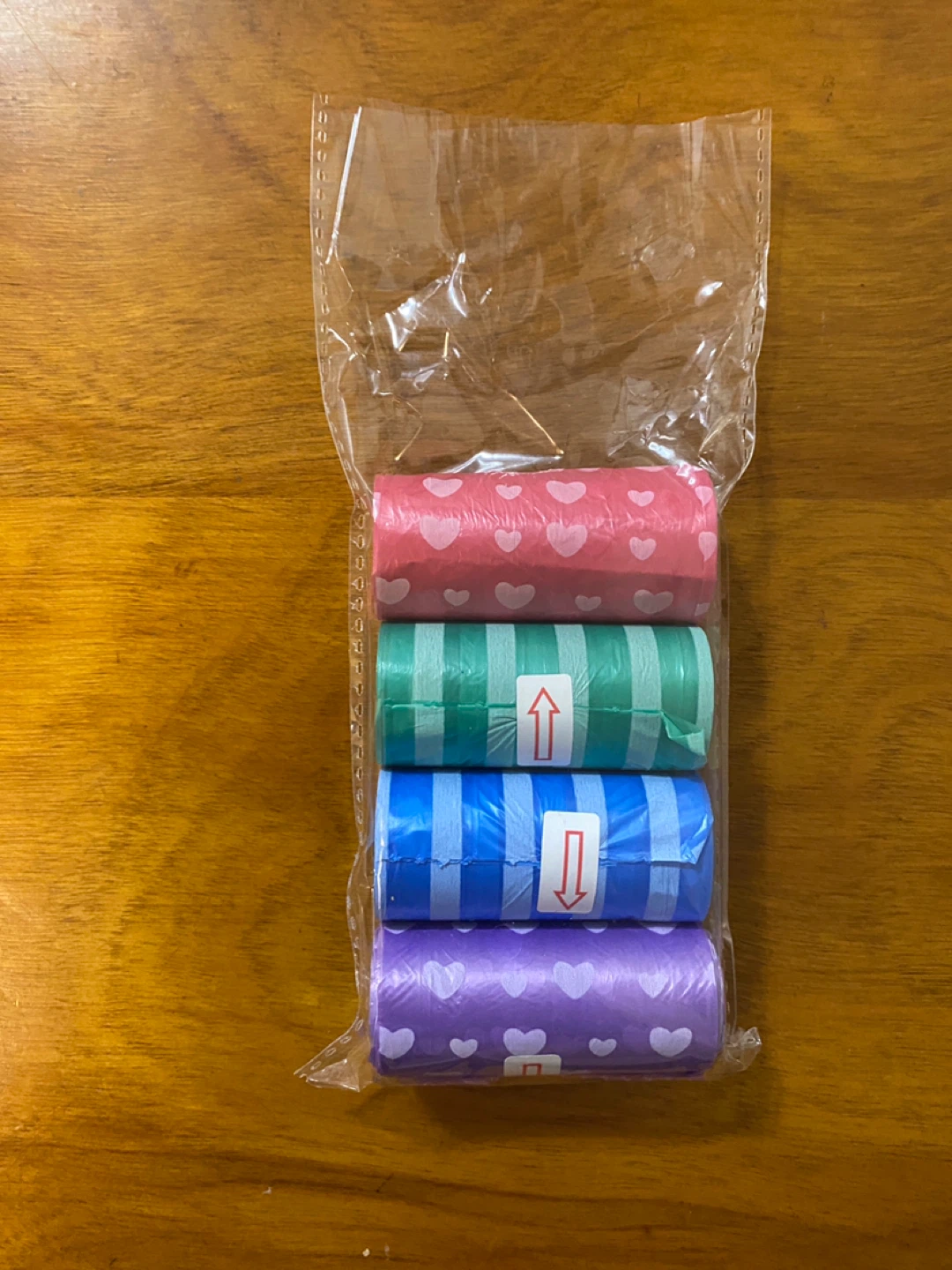 Dog Poop Bags – 4 Rolls (Mostly New) – Mixed Colours
