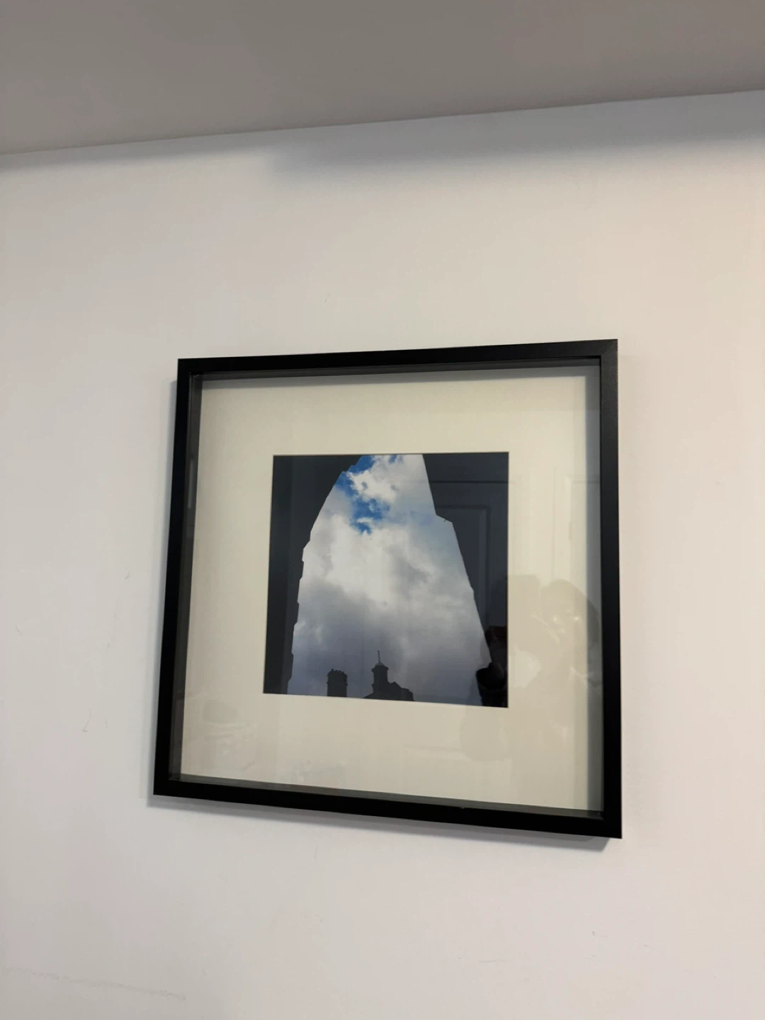 Set of 3 items. Framed Print of Cityscape and Sky - photo 3
