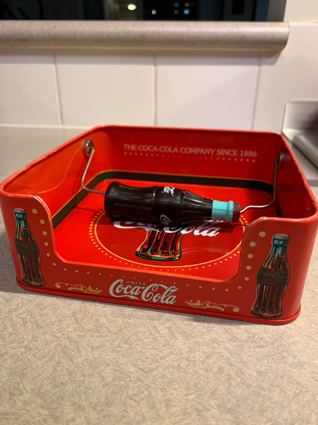 Vintage Coca-Cola Metal Napkin Holder - photo 3