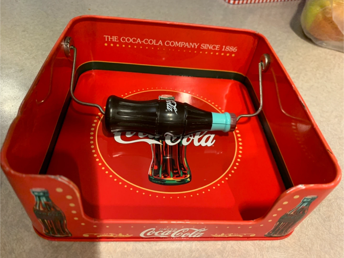 Vintage Coca-Cola Metal Napkin Holder - photo 2