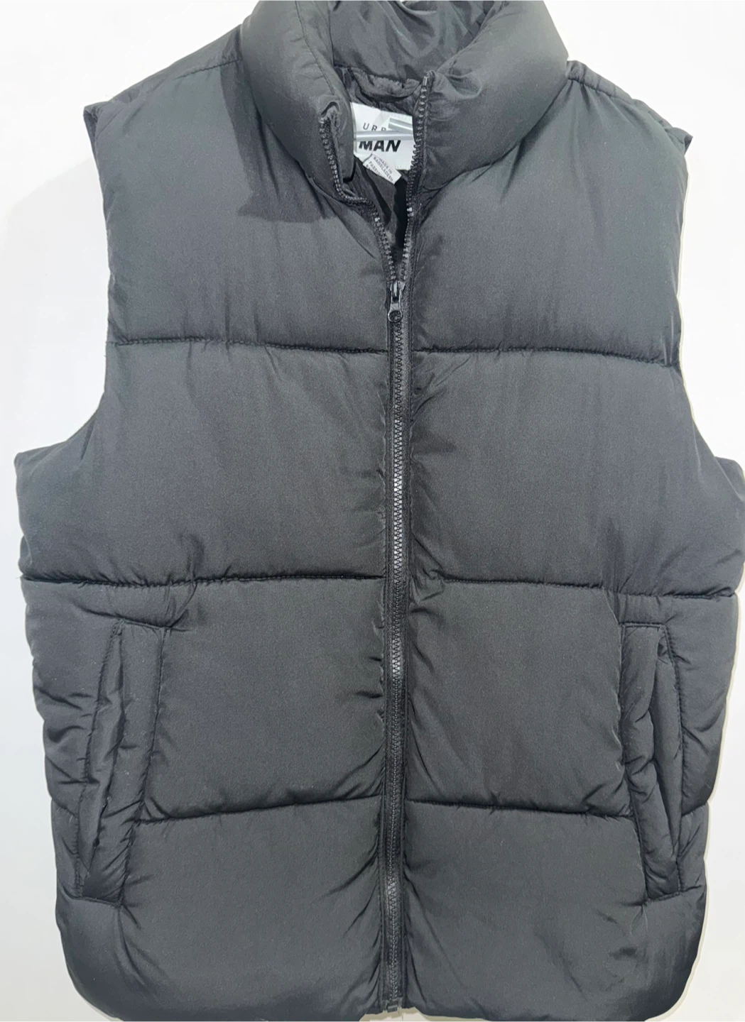 Black Puffer Vest
