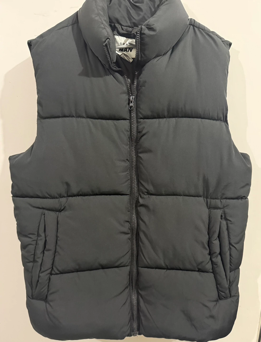 Black Puffer Vest - photo 2