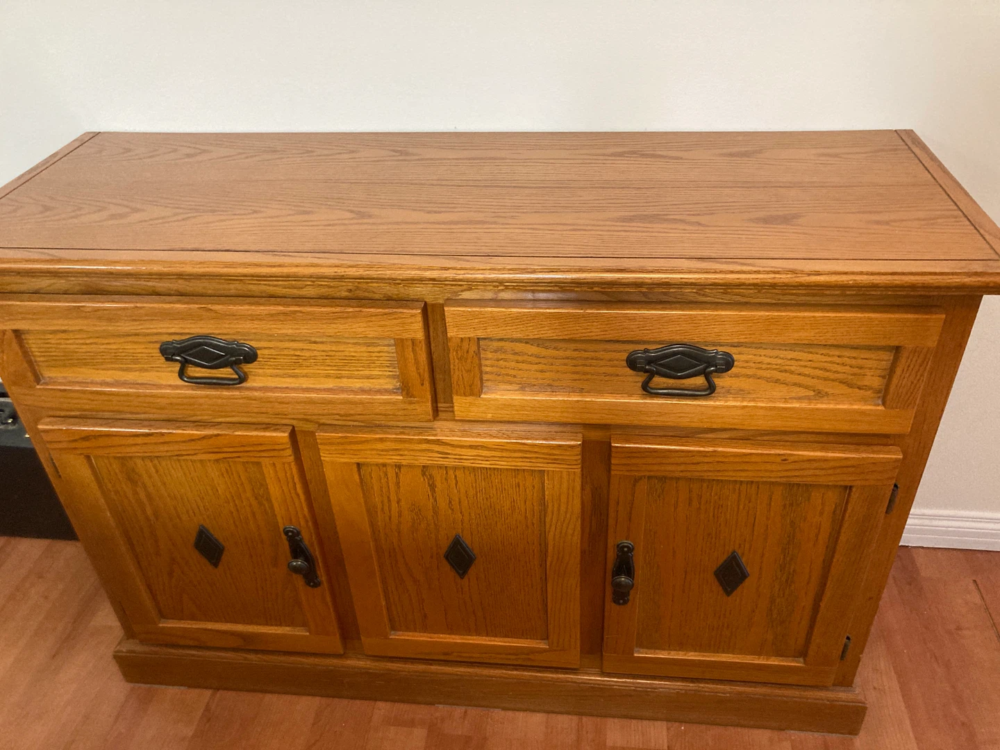 Oak Sideboard Buffet Cabinet - photo 2