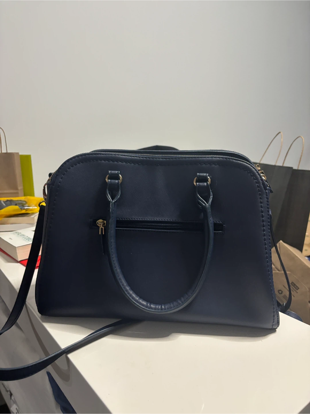 Navy Blue Handbag 🏆 - photo 2