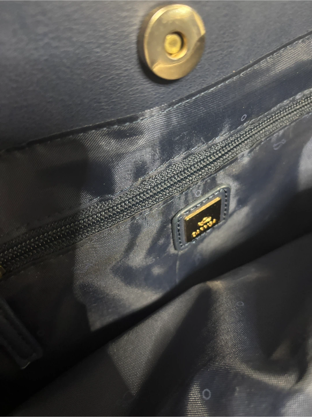 Navy Blue Handbag 🏆 - photo 3