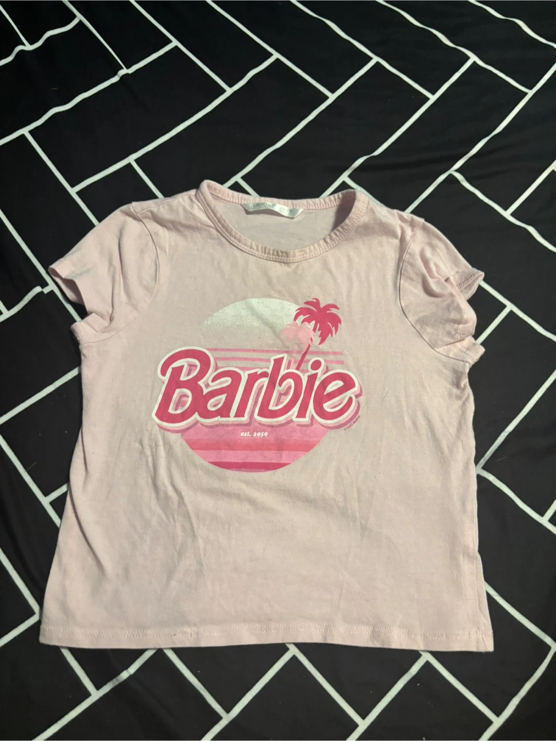 Pink Barbie T-Shirt XS 4/5